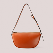 Halfmoon bag Terracotta