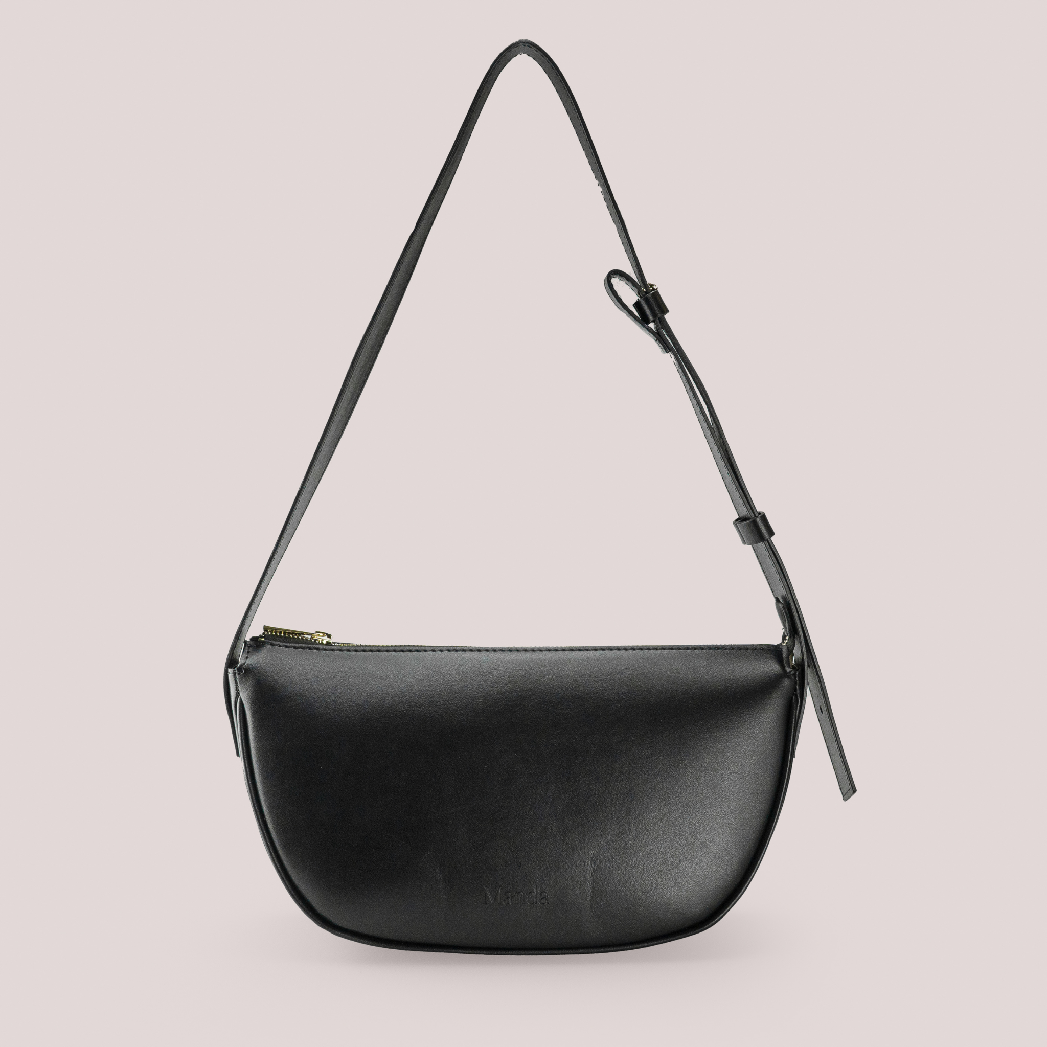 Halfmoon bag Black